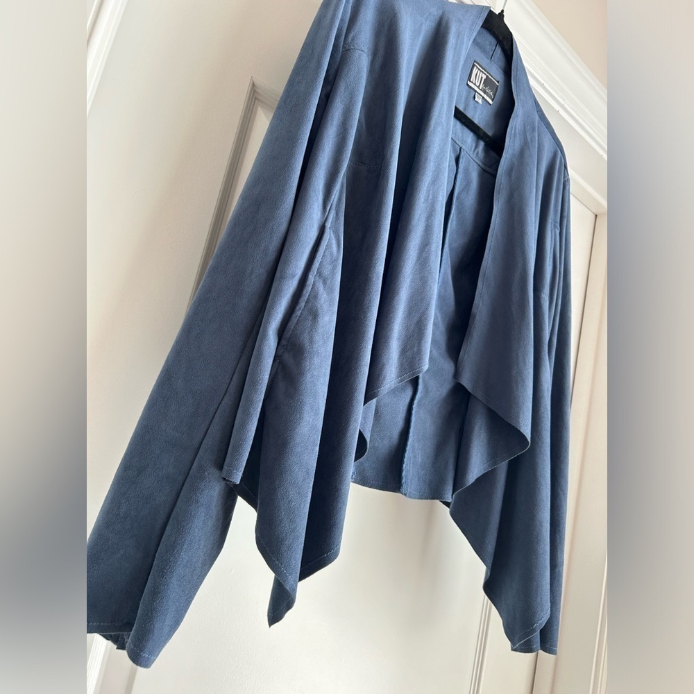 Kut from the Kloth Blue Women's Jacket - Picture 2 of 13